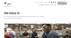 Desktop Screenshot of itt.com